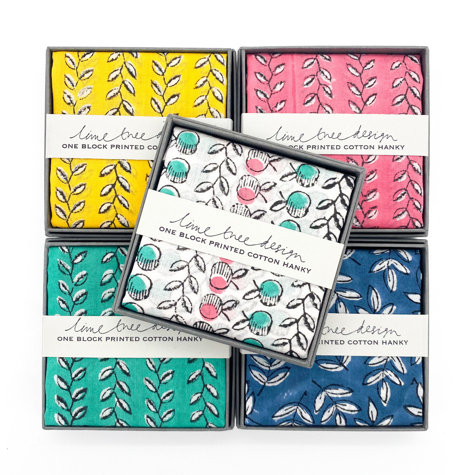 Hankie, Printed Cotton Asst.
