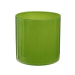 Vase, Cylinder 6 in Lime Green