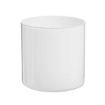 Vase, Cylinder 6 in White
