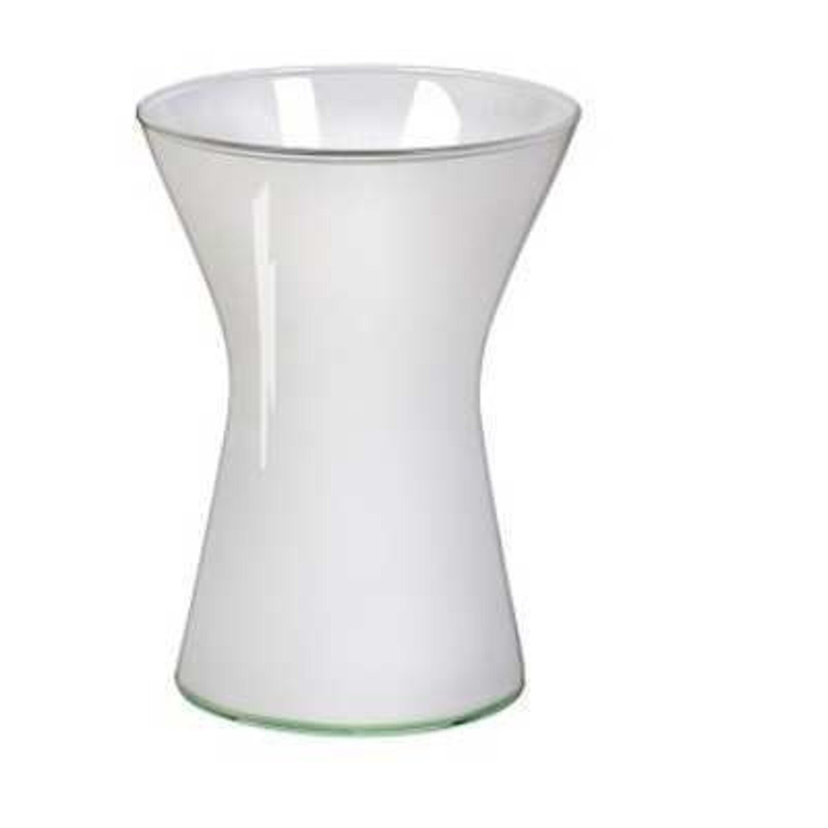 Vase, Hourglass 5.5 White