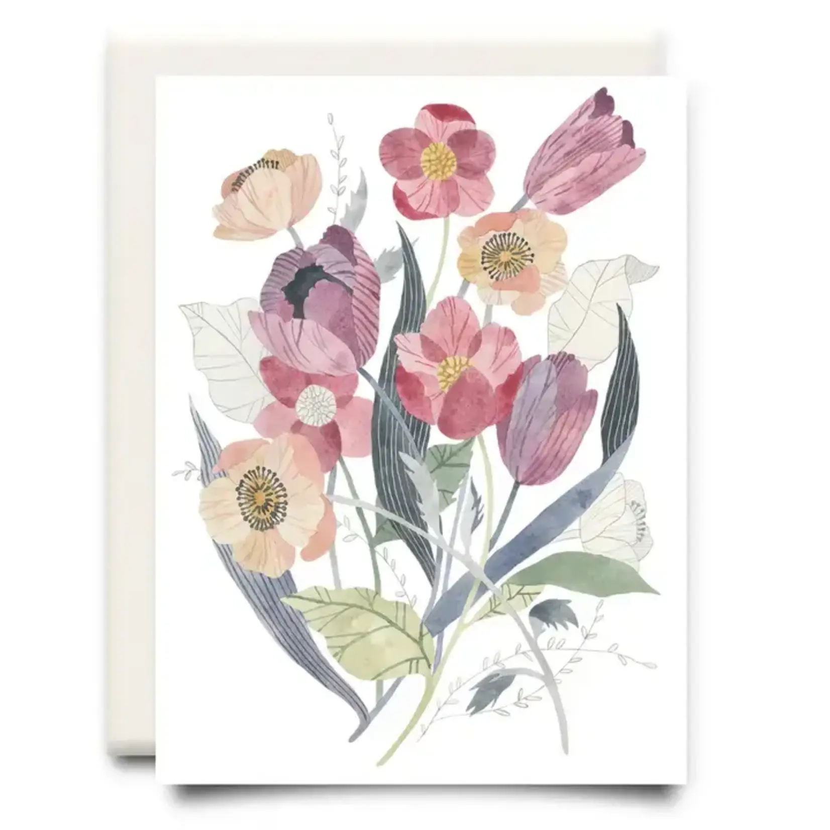 Card, Tulip Bouquet
