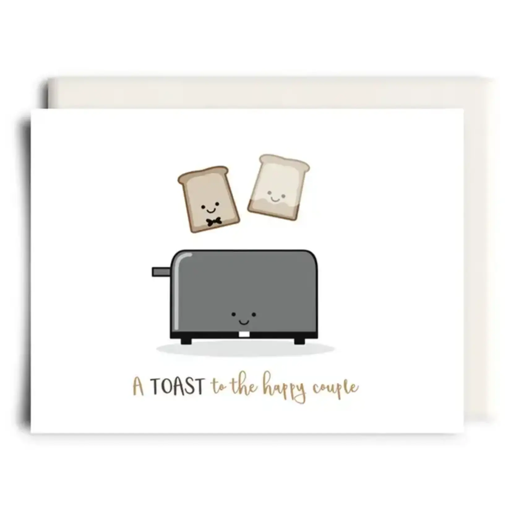 Card, A Toast to the Happy Couple