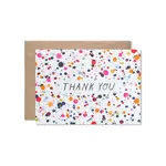 Card, Thank You Splatter 8 pk