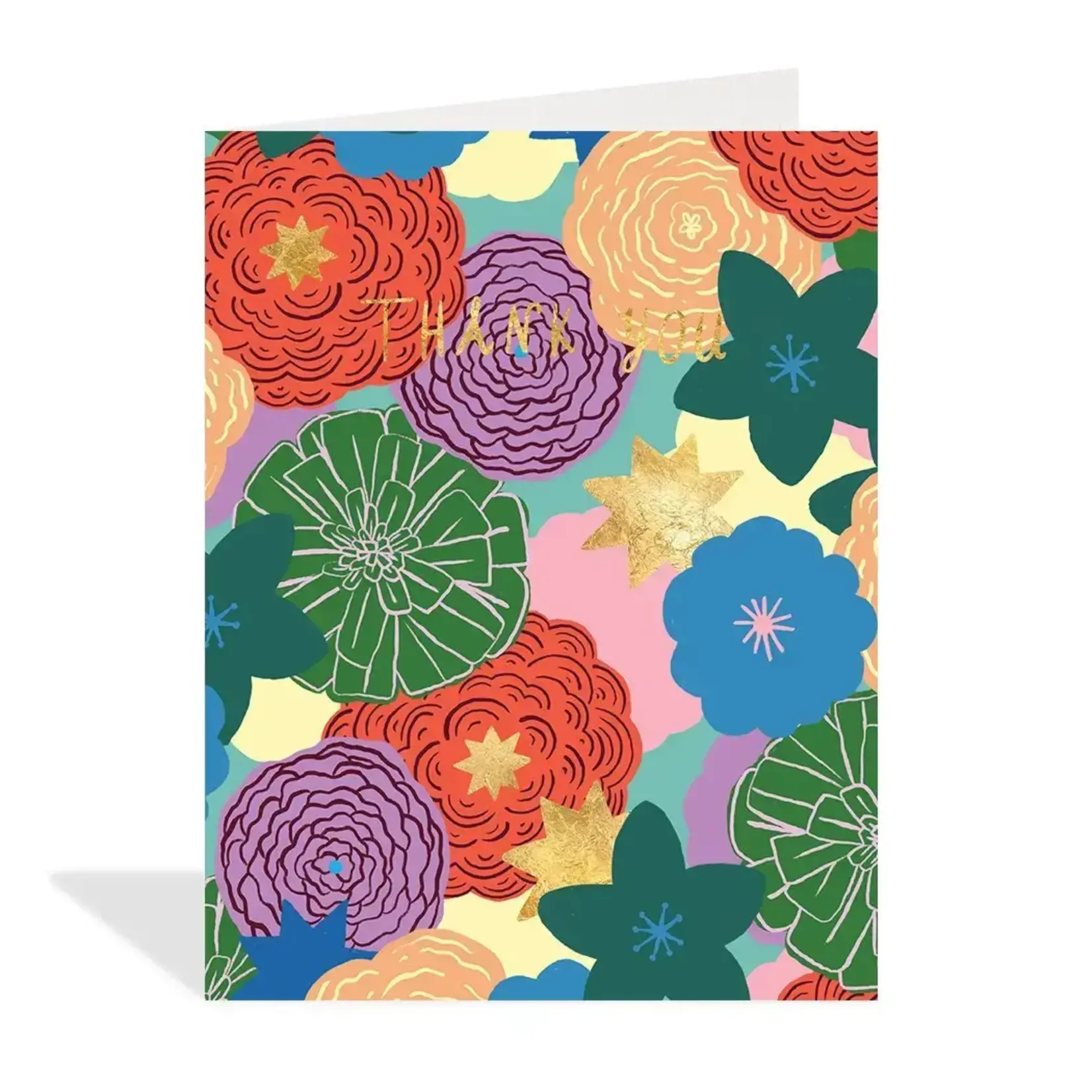 Card, Thank You Floral