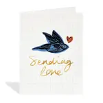 Card, Sending Love Bird