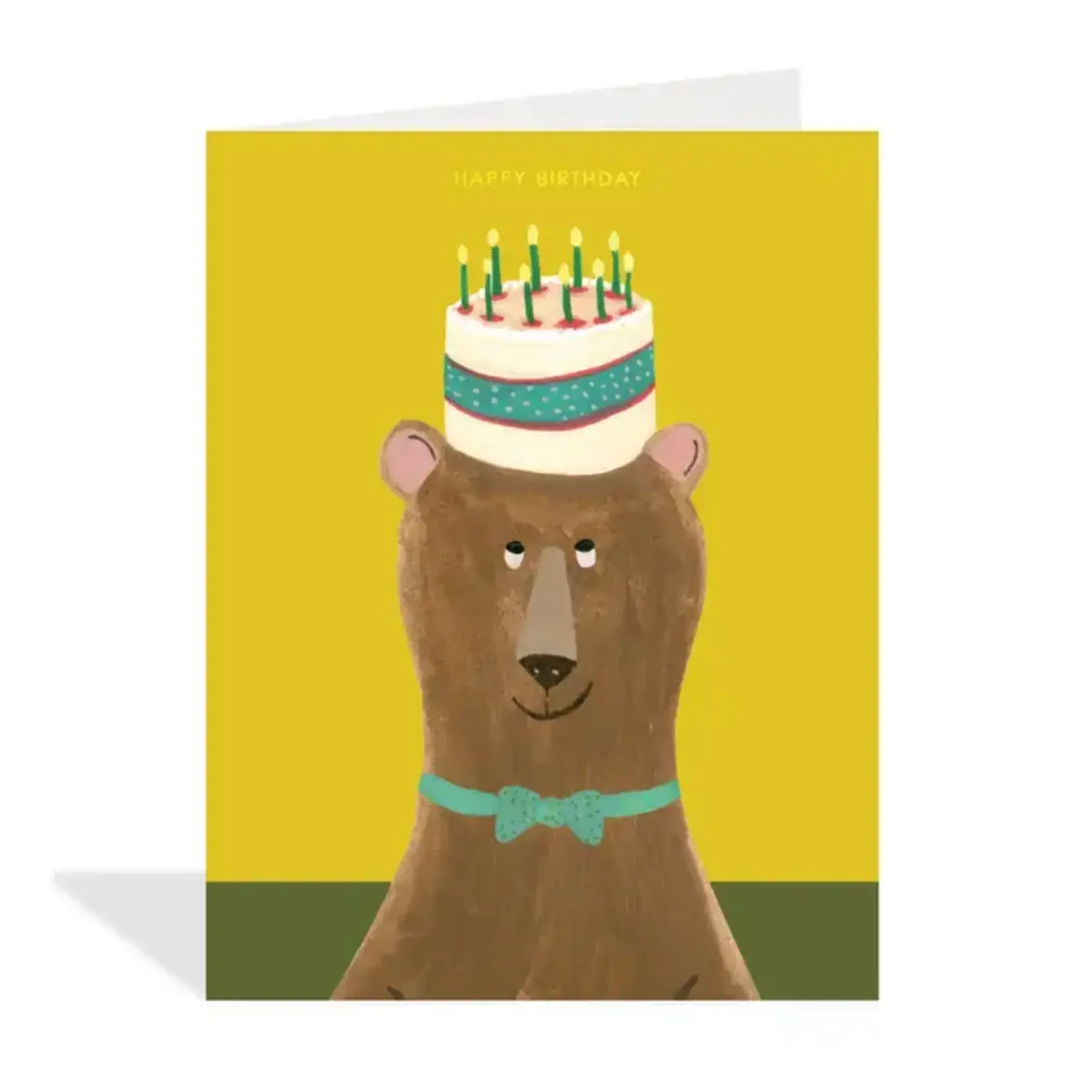 Card, Cake Bear