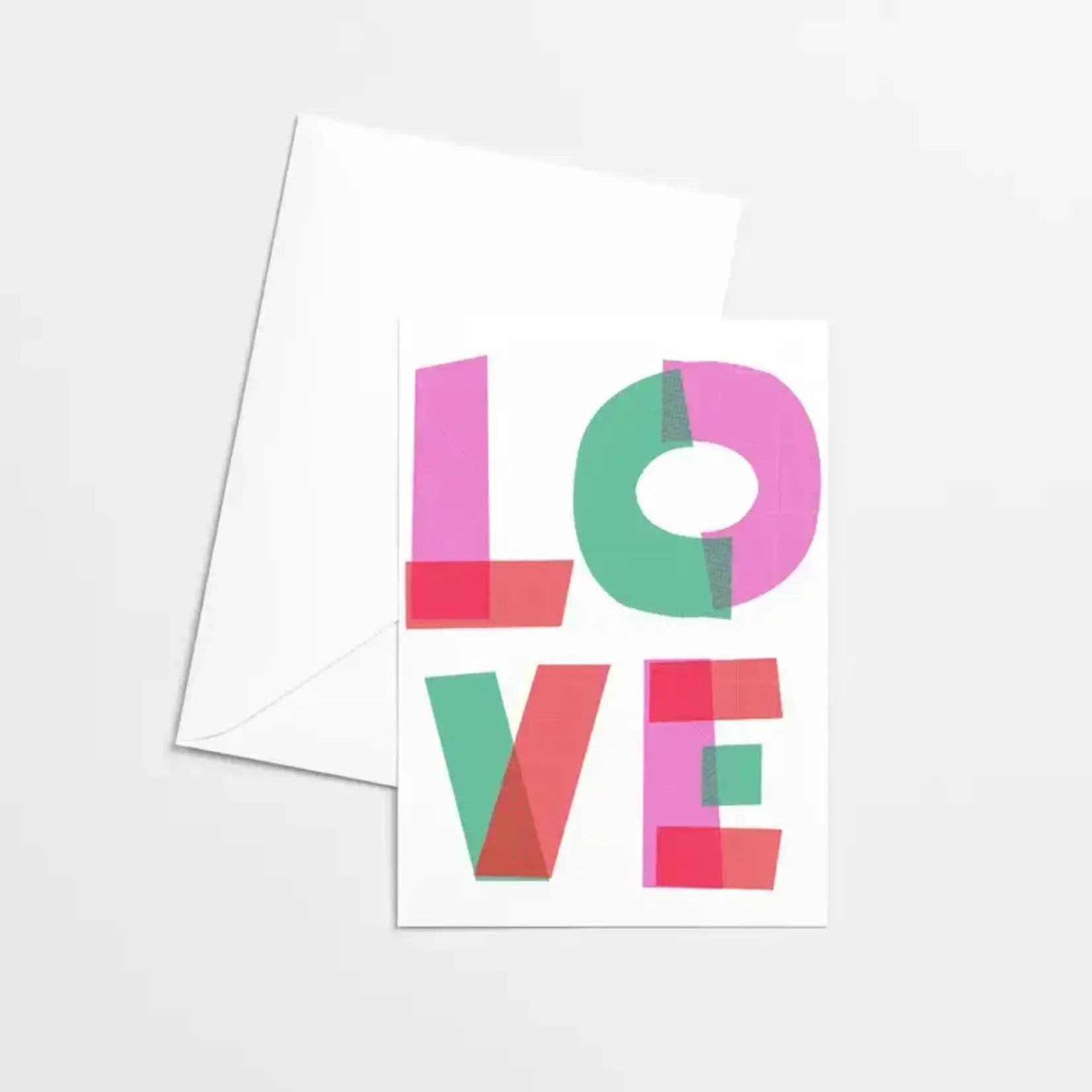 Card, Love Geometric