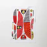 Tea towel, Canoes Mezza