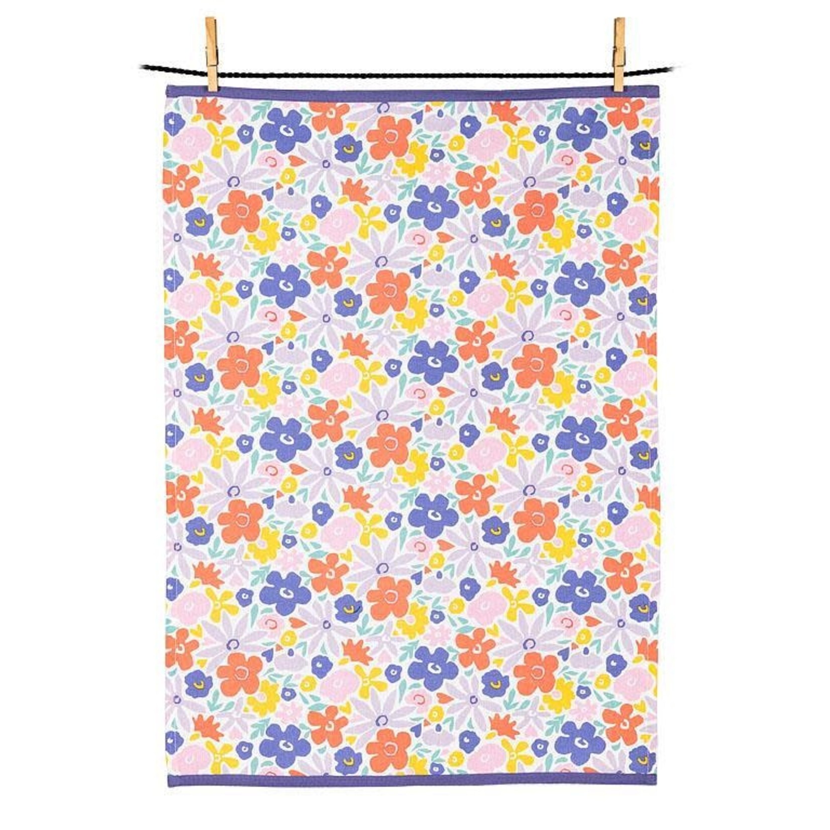 Tea Towel, Pastel Flower 20x28 in
