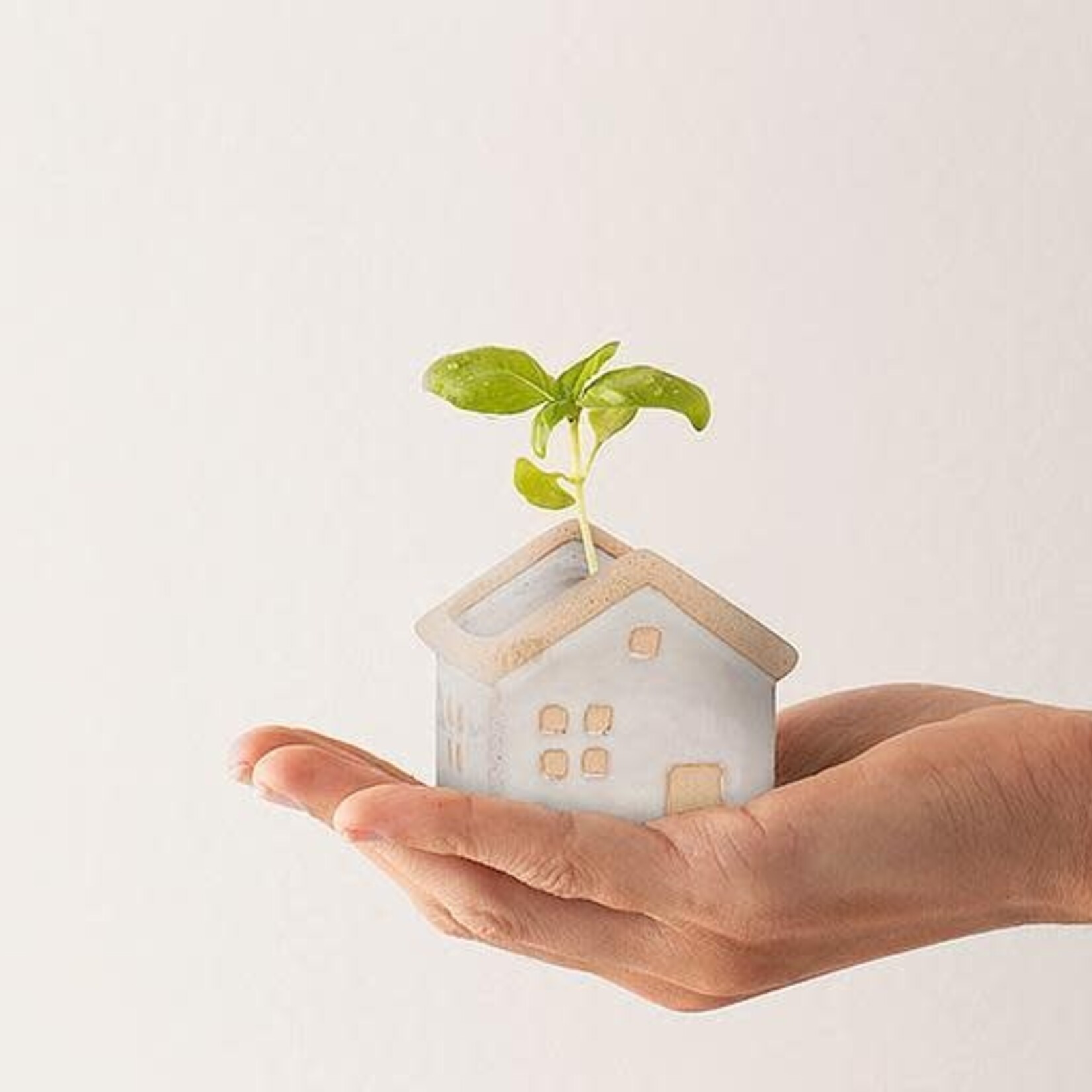 Planter, Mini House 2.5 in
