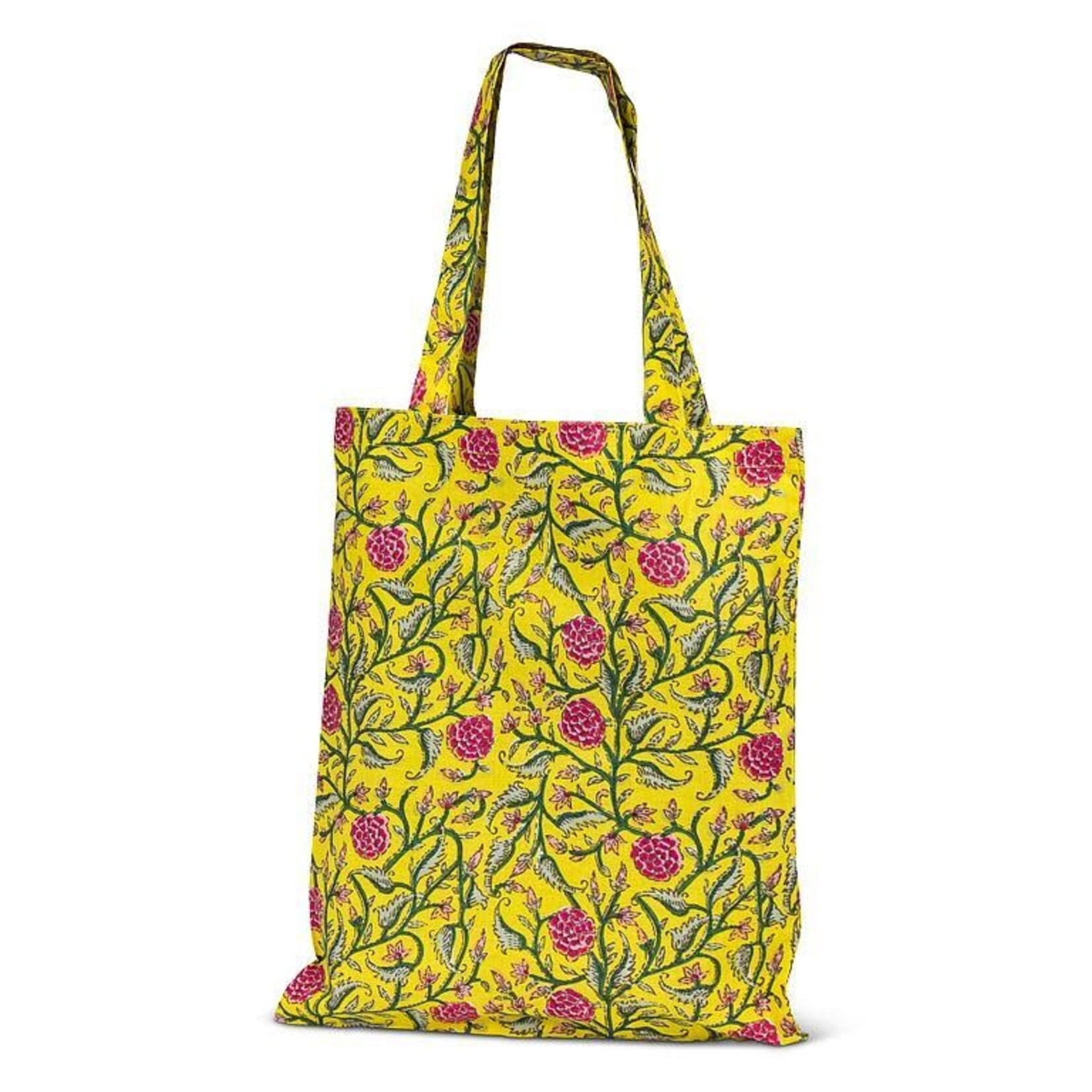 Bag, Cotton Yellow Flower