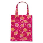 Bag, Cotton Fuschia Flower