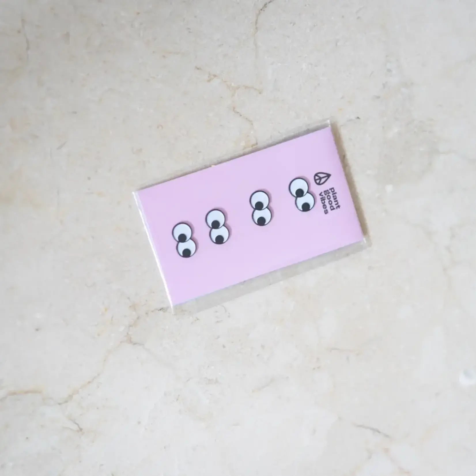 Plant Magnet, Googly Eyes 4 pc