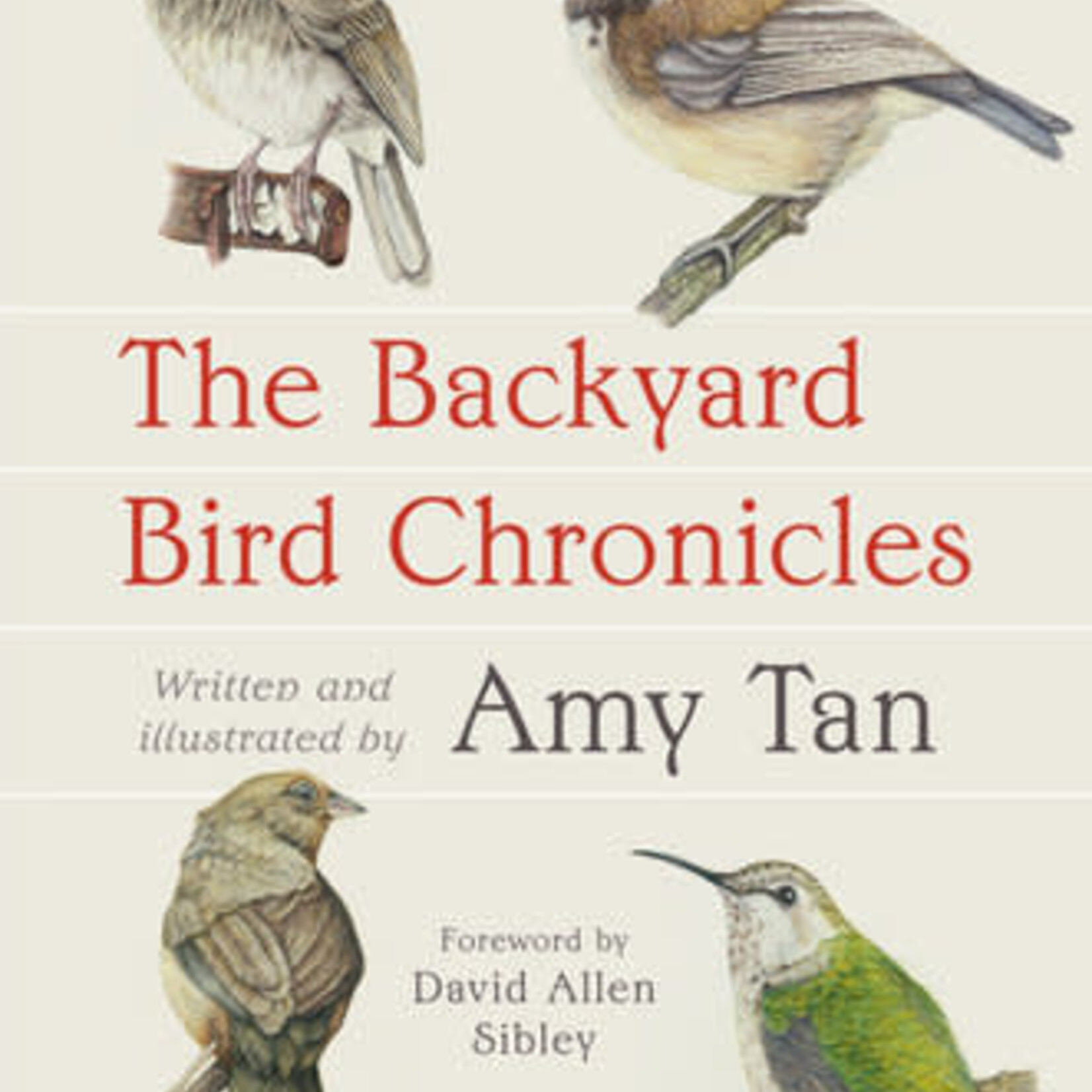 Book, The Backyard Bird Chronicles