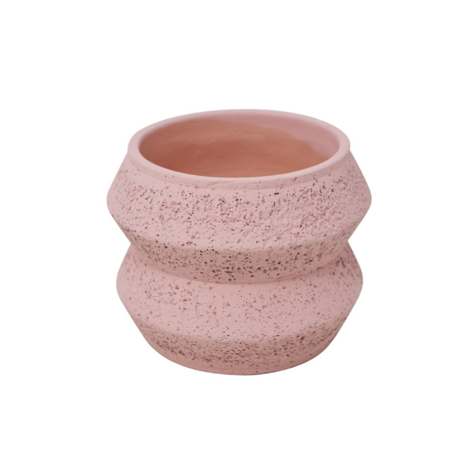 Potcover, 2 Bulges Pink 5.5 in