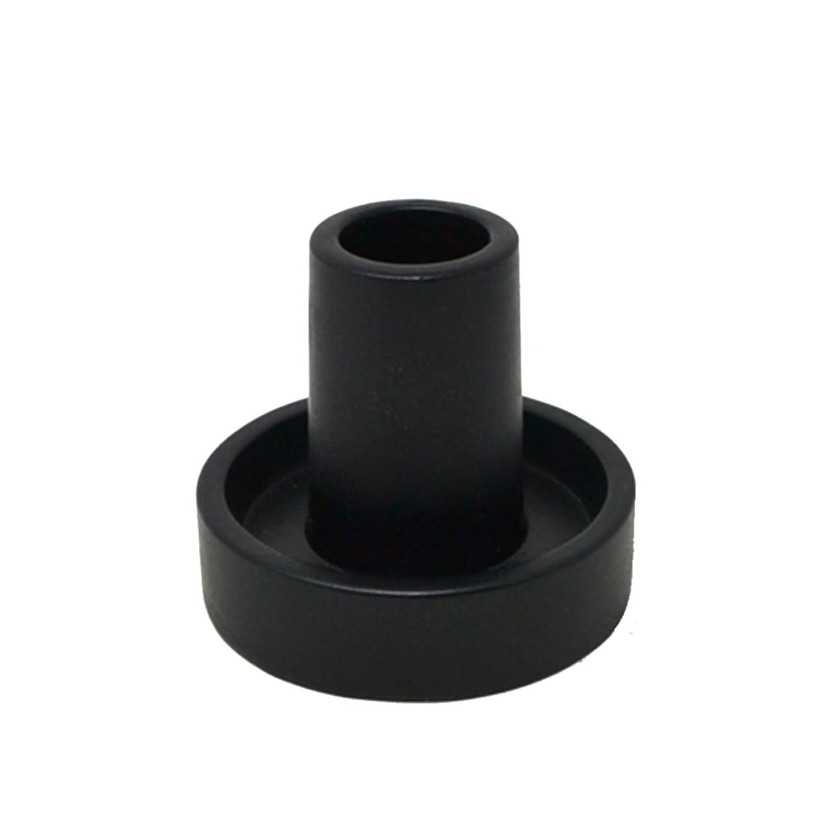 Candle Holder, Minimalist Black 3 in