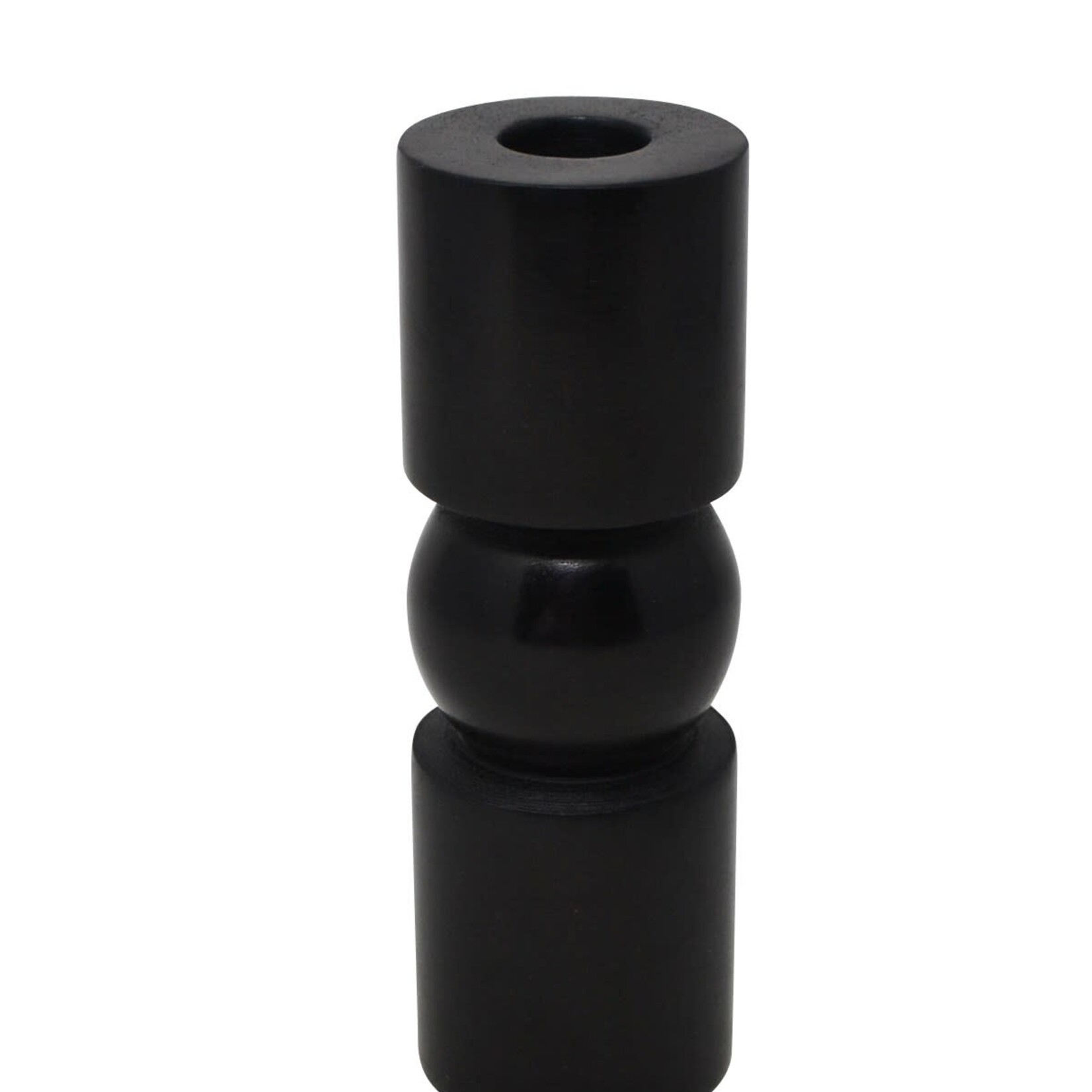 Candle Holder, Black 6 in