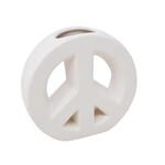 Vase, Peace Sign 6 in