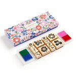 Rubber Stamp Set, Liberty Floral