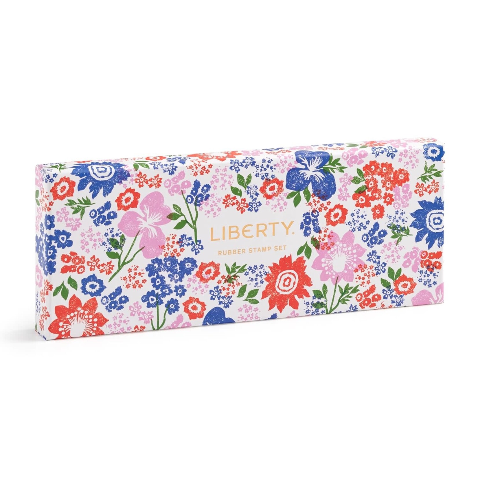Rubber Stamp Set, Liberty Floral