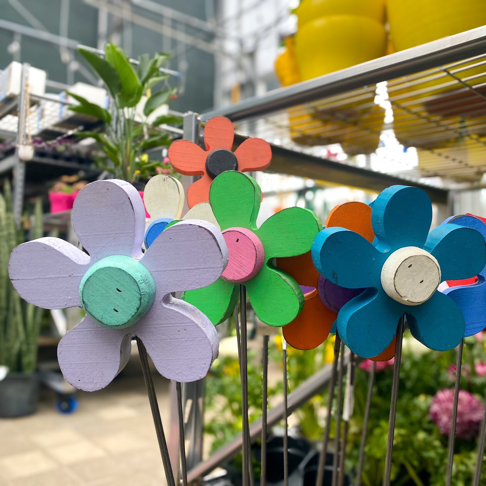 Stake, Small Flowers