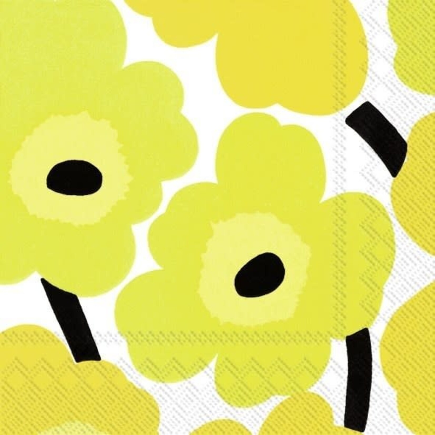 Napkin, Marimekko Unikko Yellow