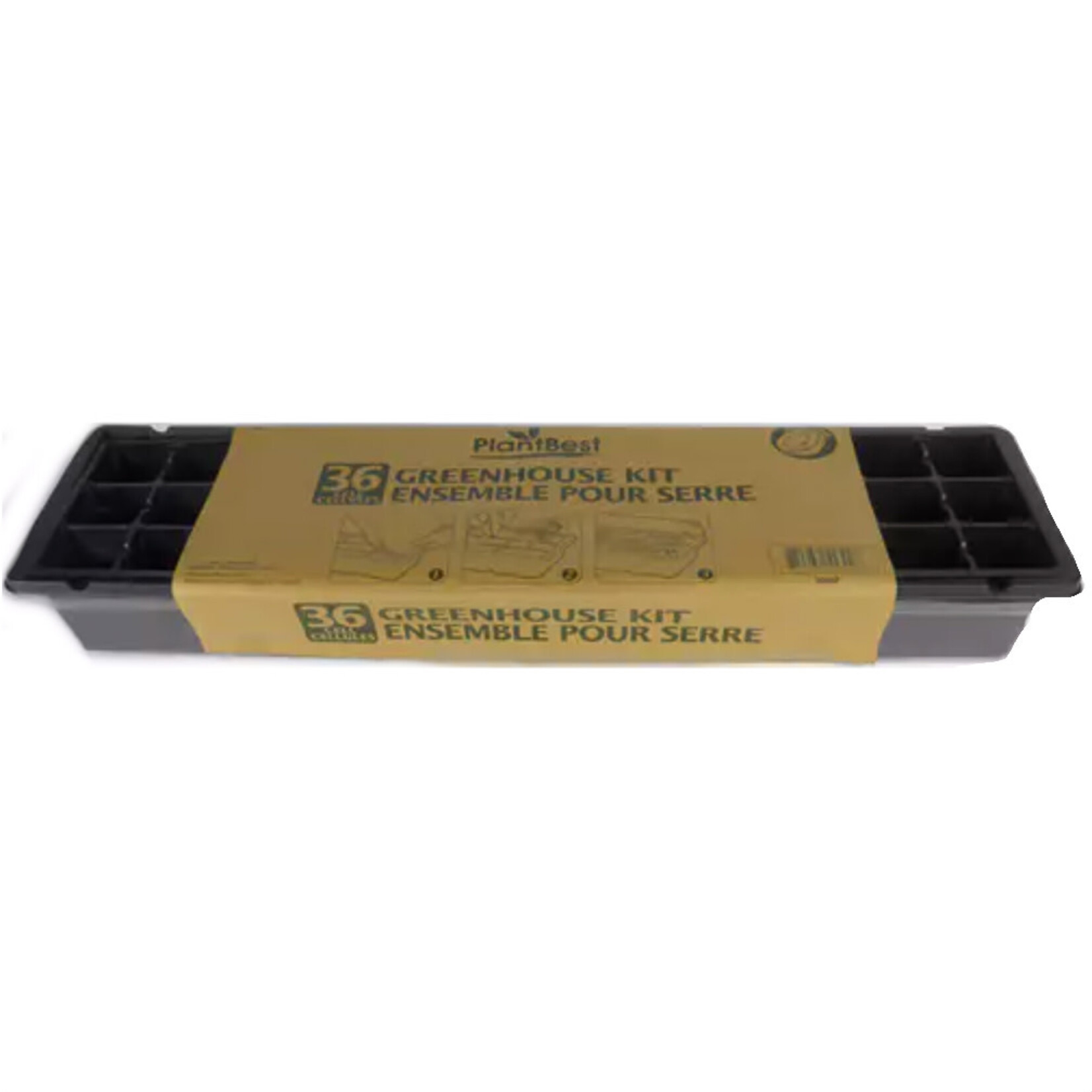Greenhouse Kit, Plastic 36 Cell