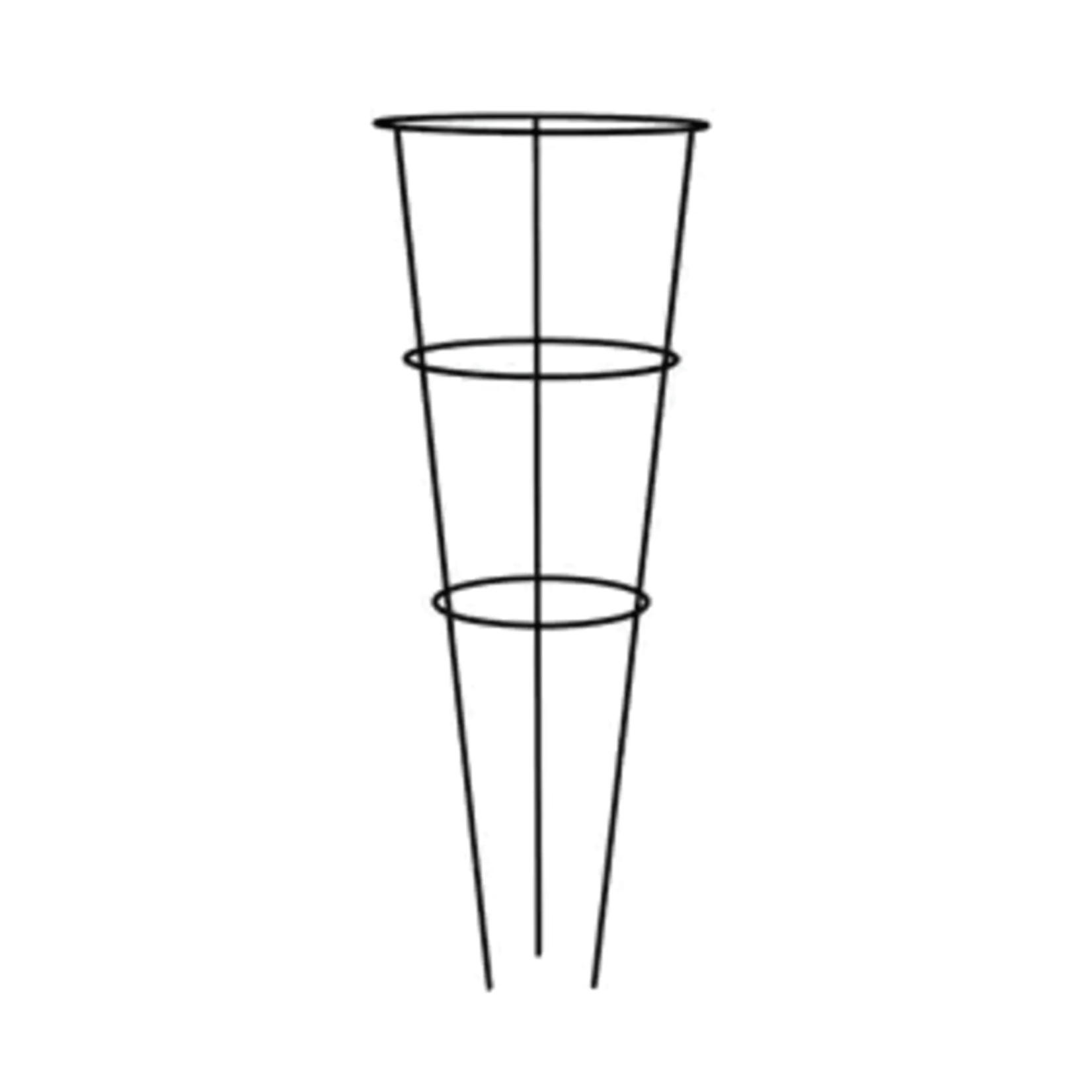 Tomato Cage, Galvanized 3 Rings 33x12 in