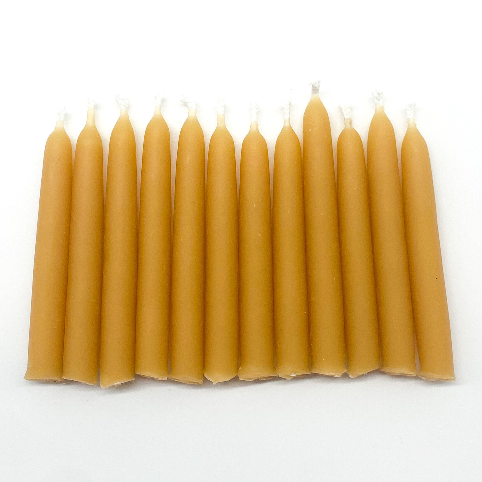 Candle, Beeswax Birthday 12pc 3in