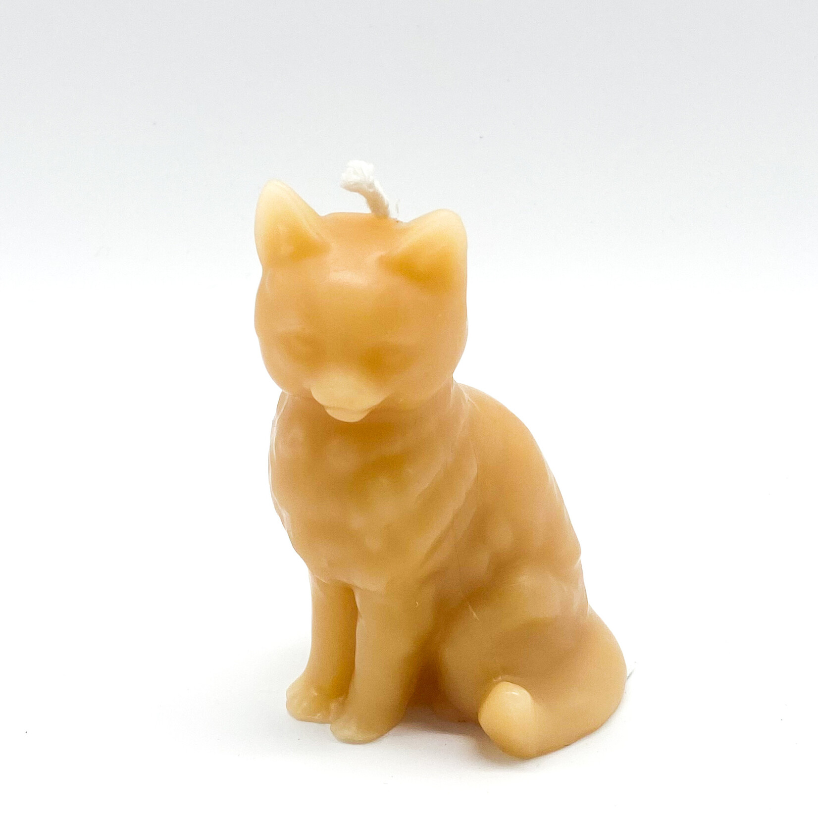 Candle, Beeswax Cat