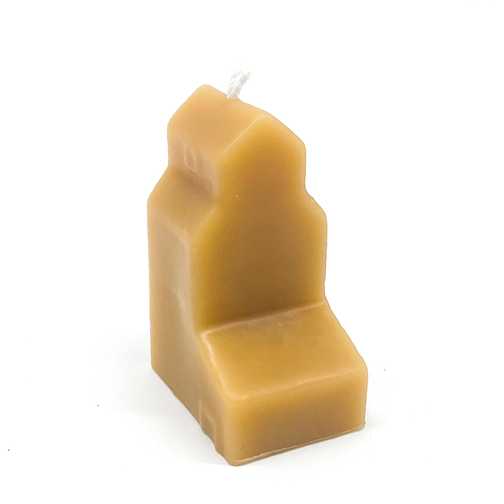 Candle, Beeswax Grain Elevator Sm