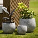 Pot, Cement Dark Grey