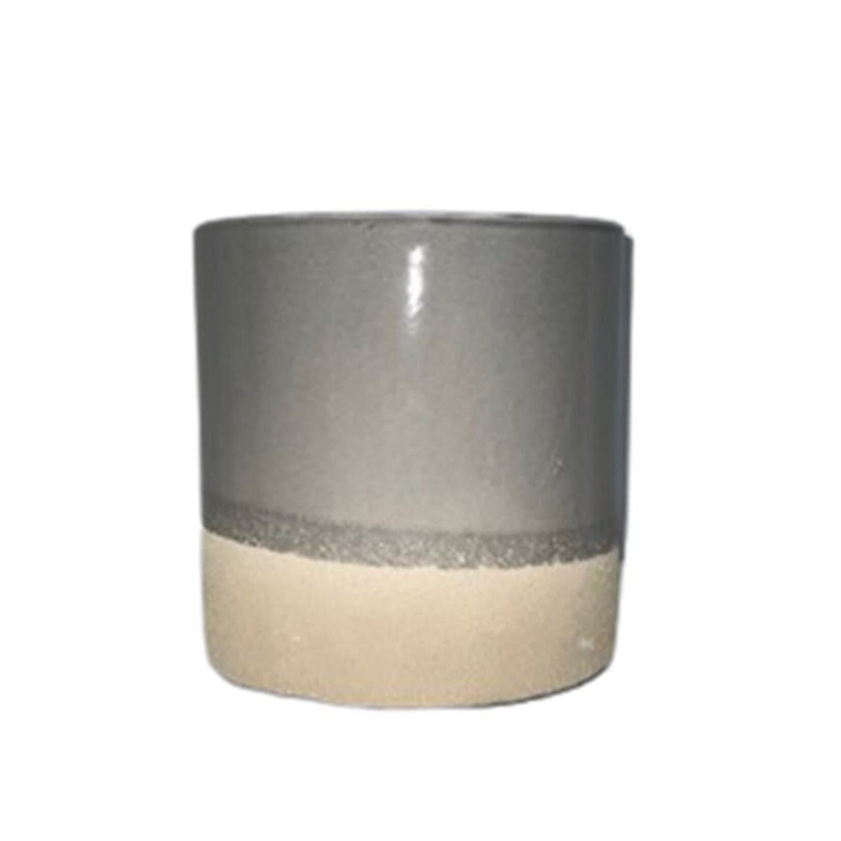 Potcover, Rustic Edge Grey