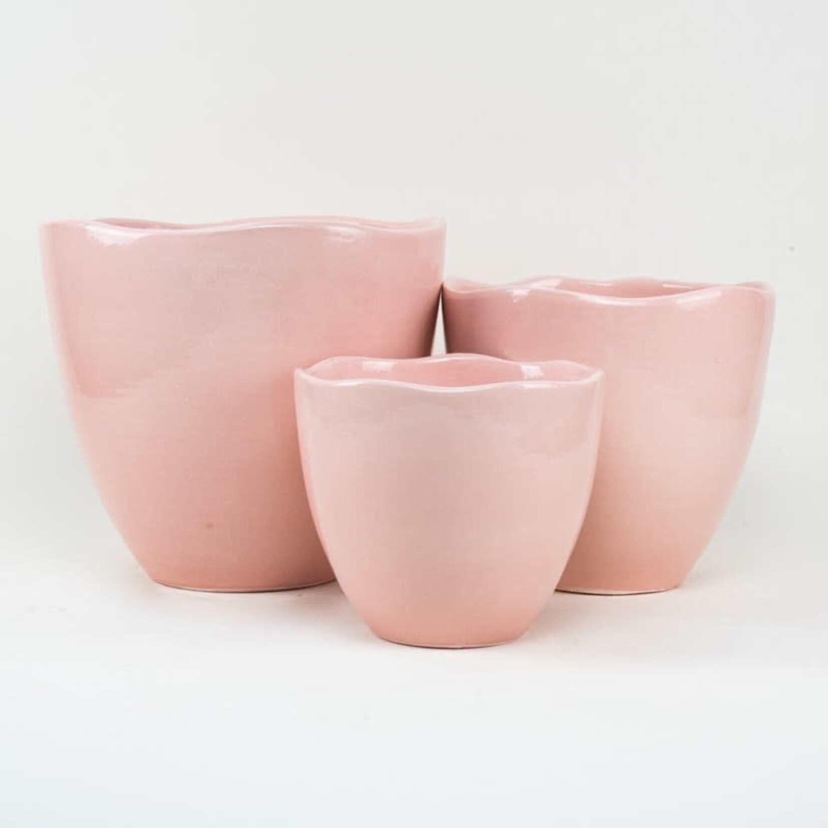 Pot, Wave Pink