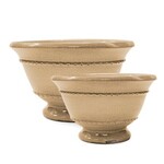 Bowl, Vintage Footed Taupe
