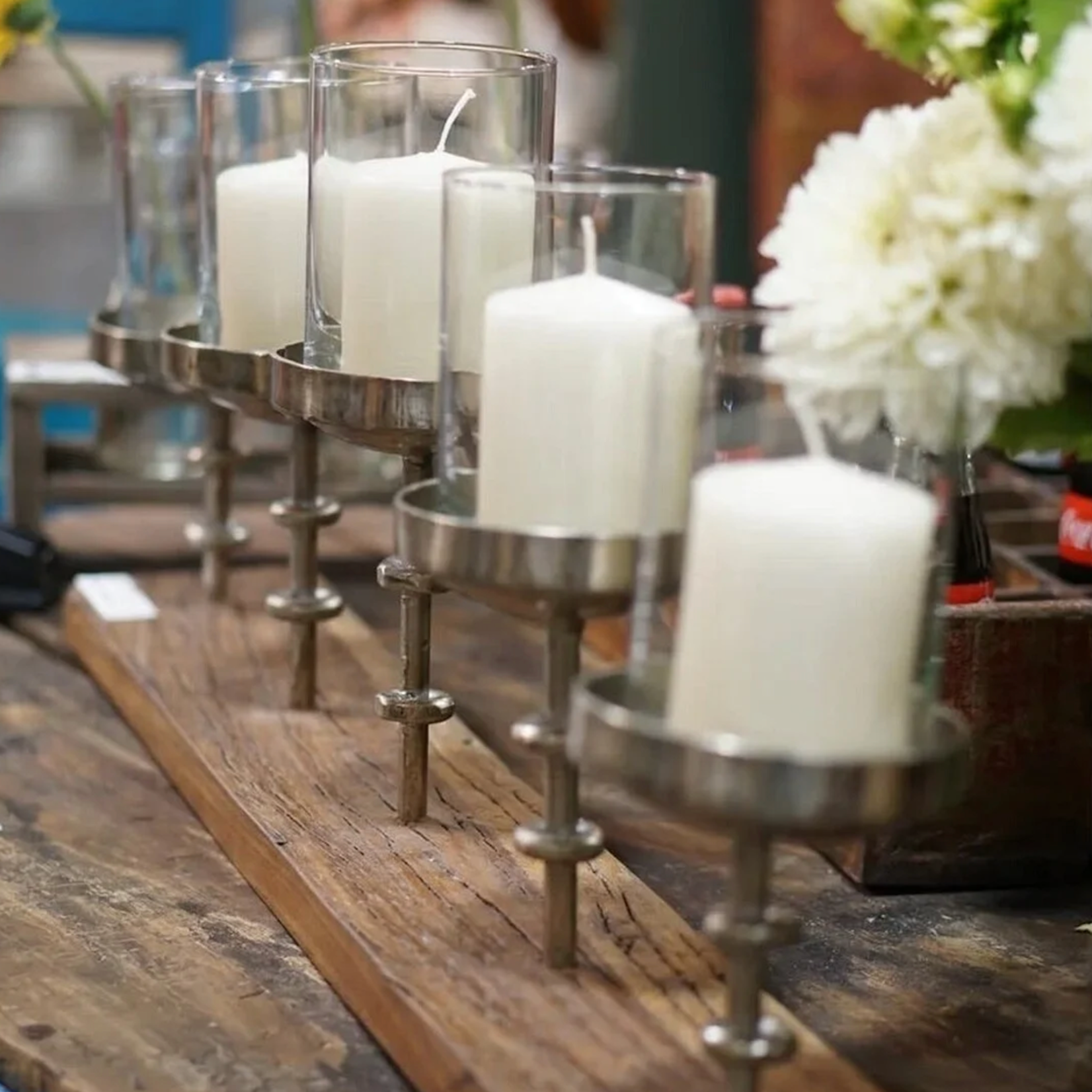 Candle Holder, Votive Glass Stand