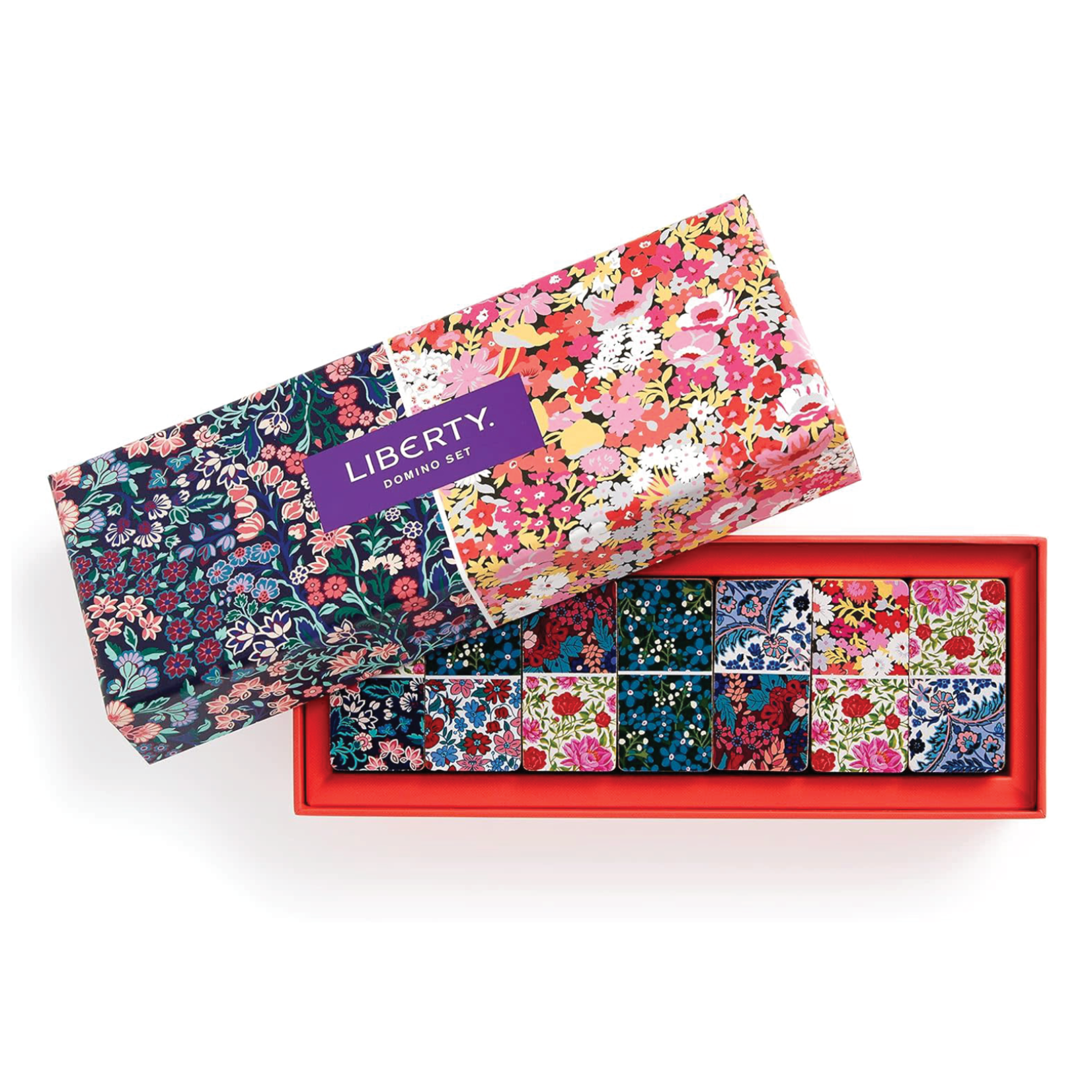 Domino Set, Liberty Floral Wood