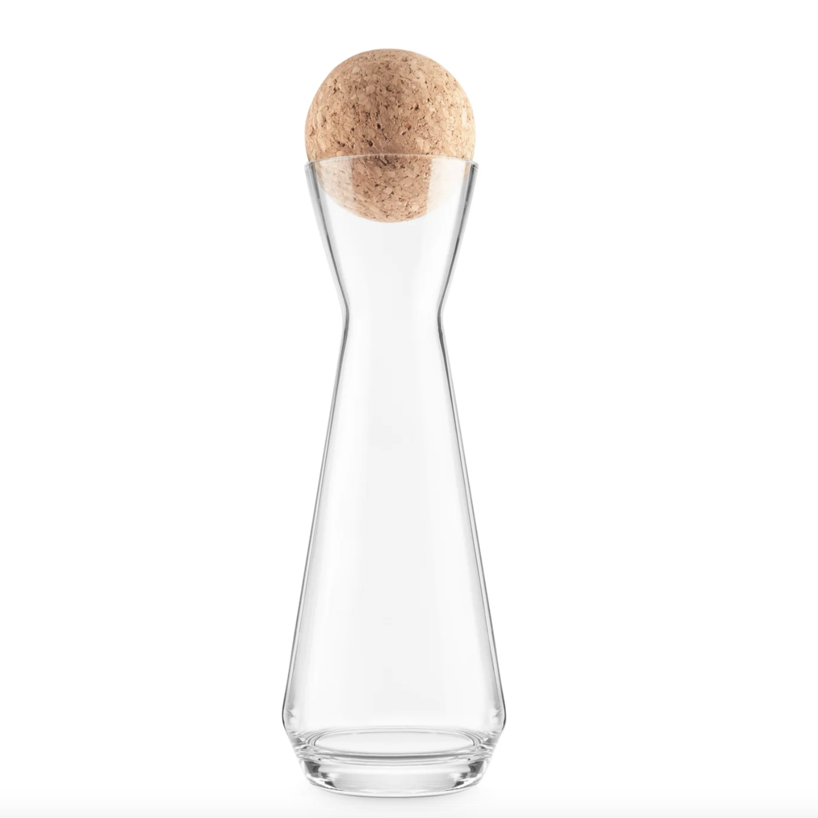 Carafe, Tall Glass and Cork