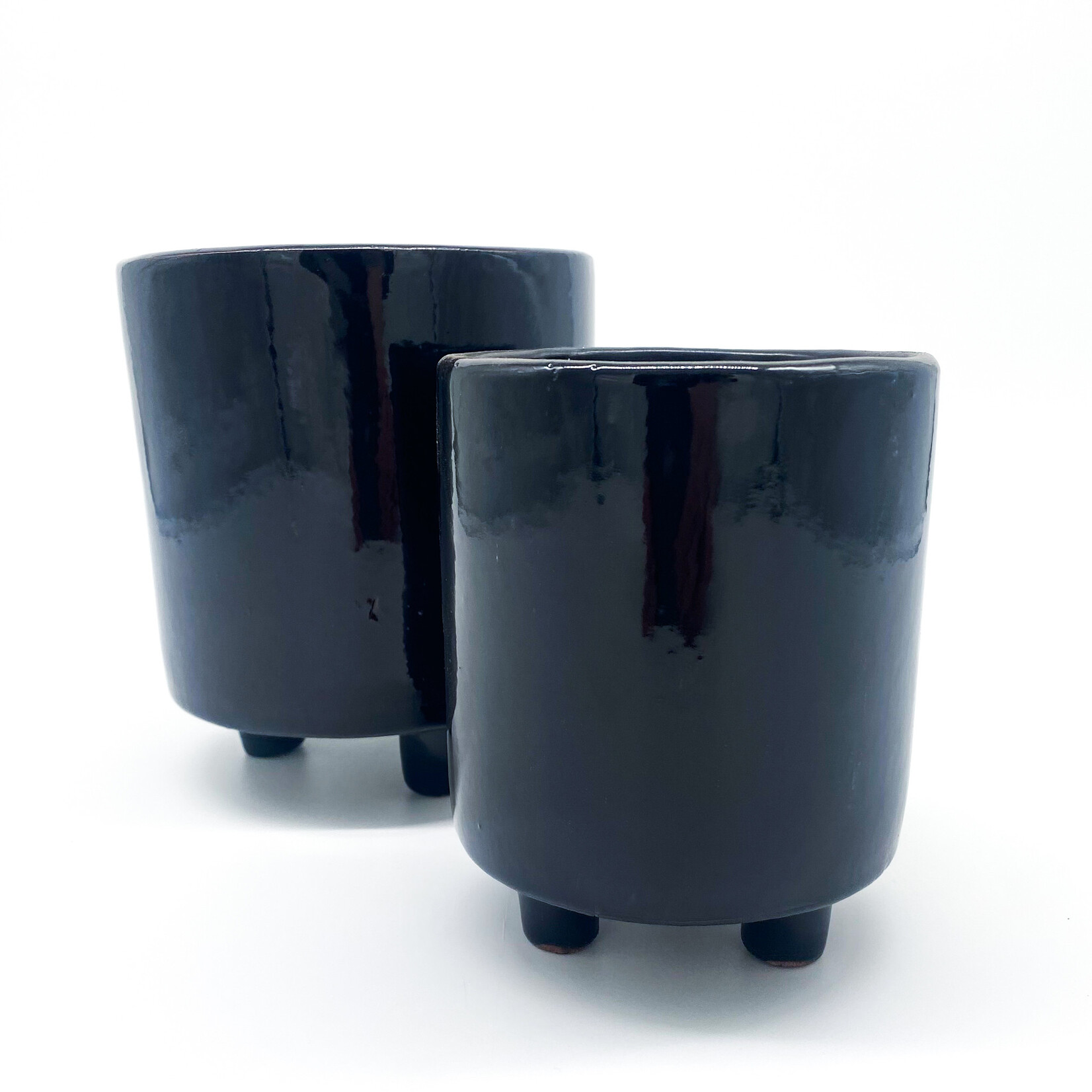 Potcover, Talin Footed Black