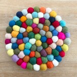 Trivet, Felt Ball Wonderland