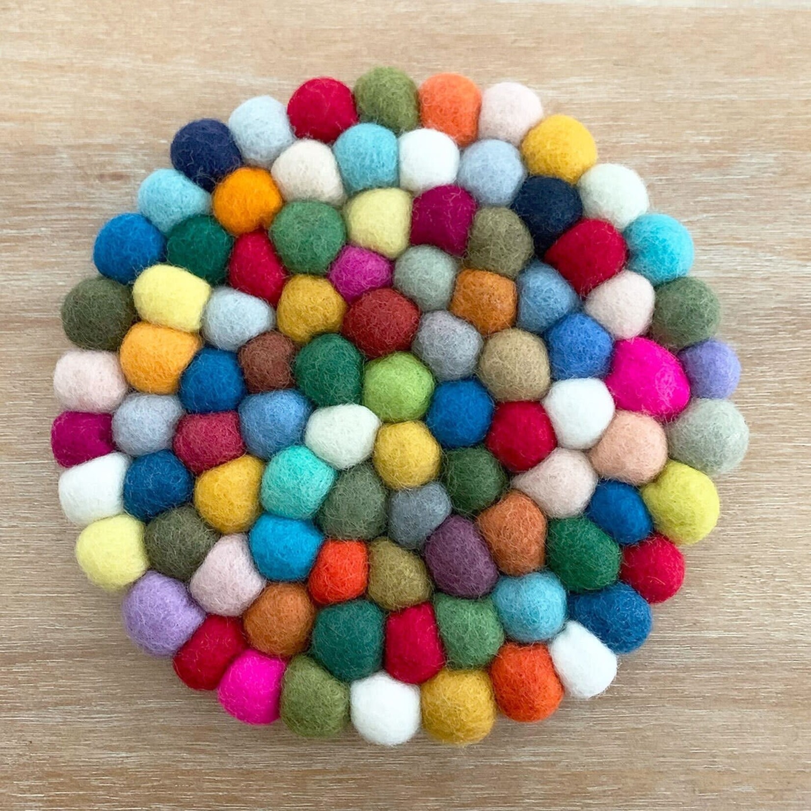 Trivet, Felt Ball Wonderland