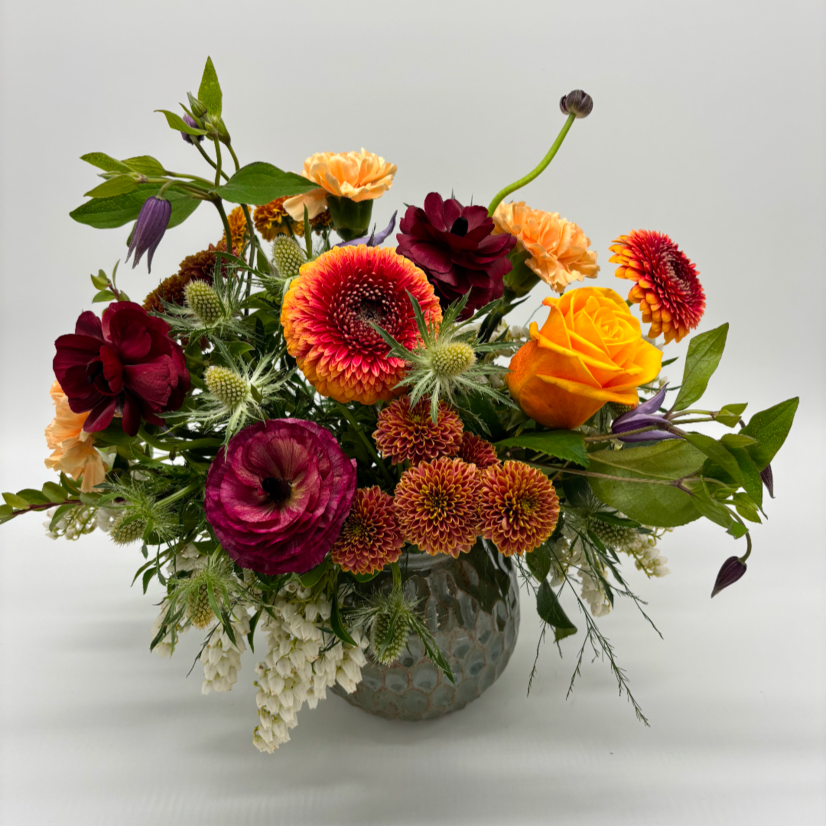 Floral Arrangement in a Third Daughter Ceramic Vase