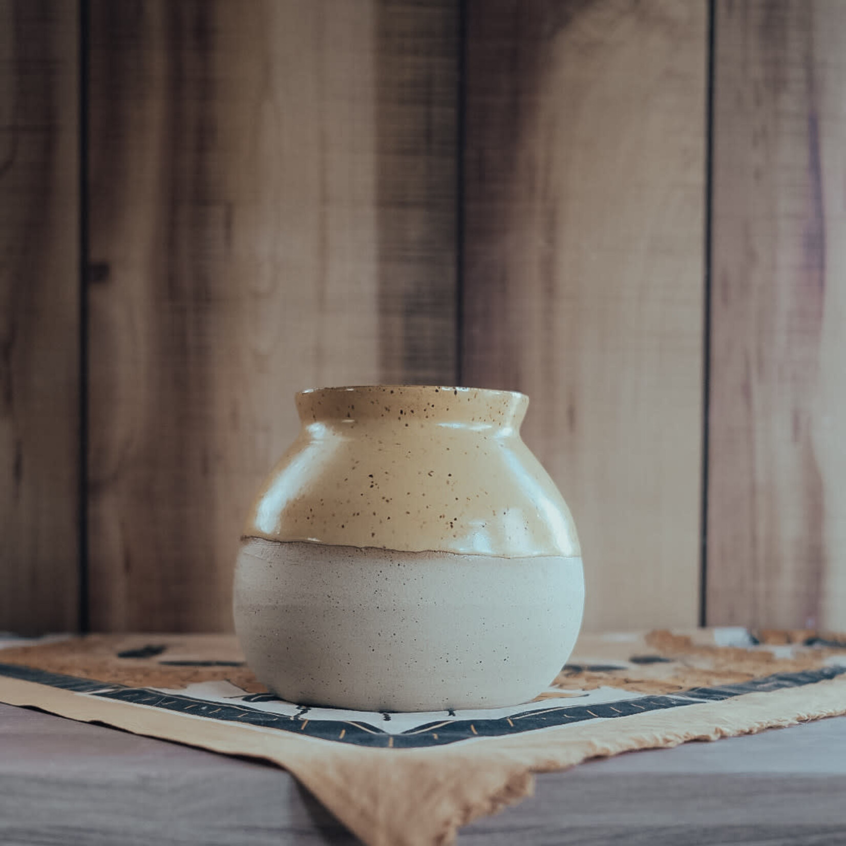 Floral Arrangement in a Third Daughter Ceramic Vase