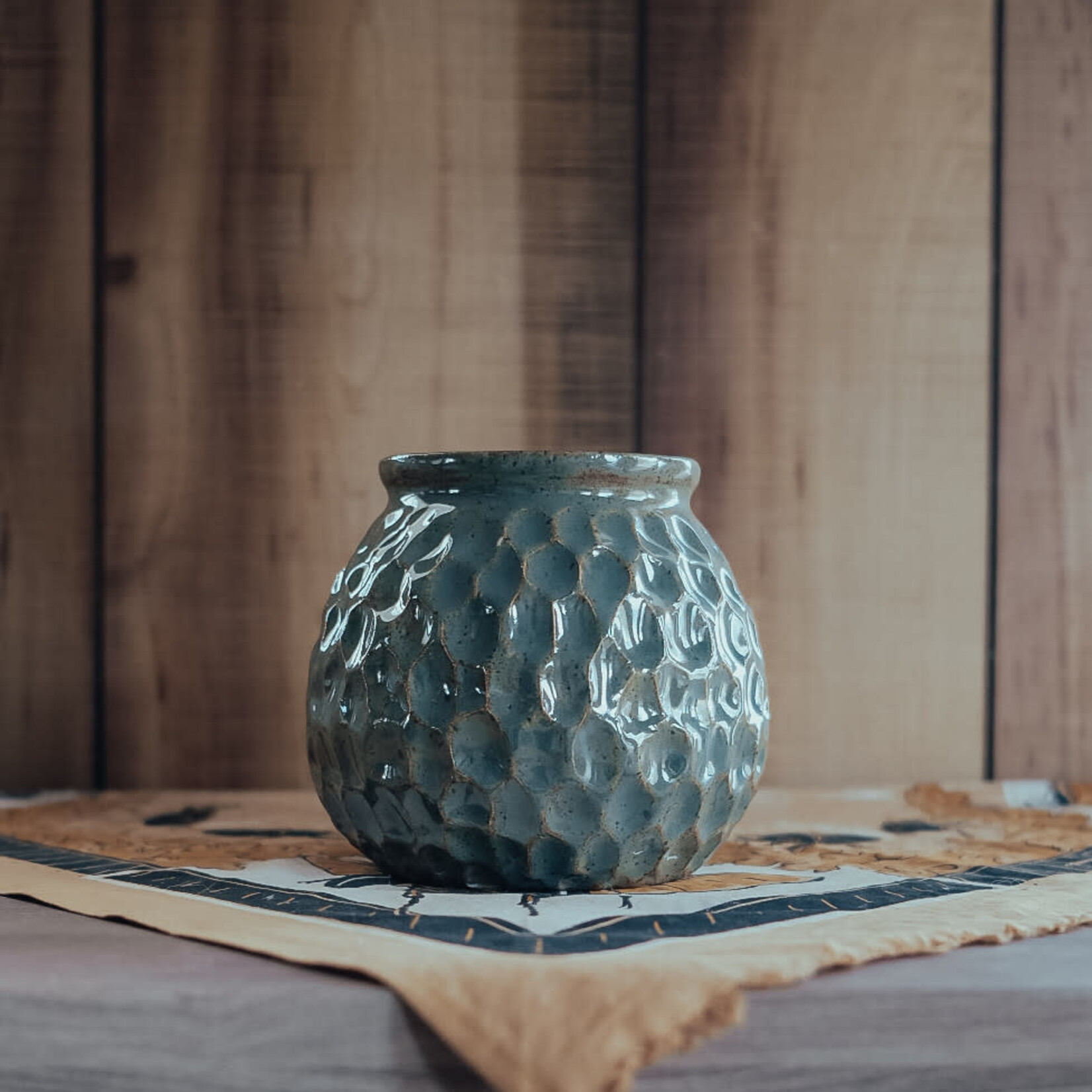 Floral Arrangement in a Third Daughter Ceramic Vase