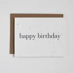 Card, Plantable, Happy Birthday