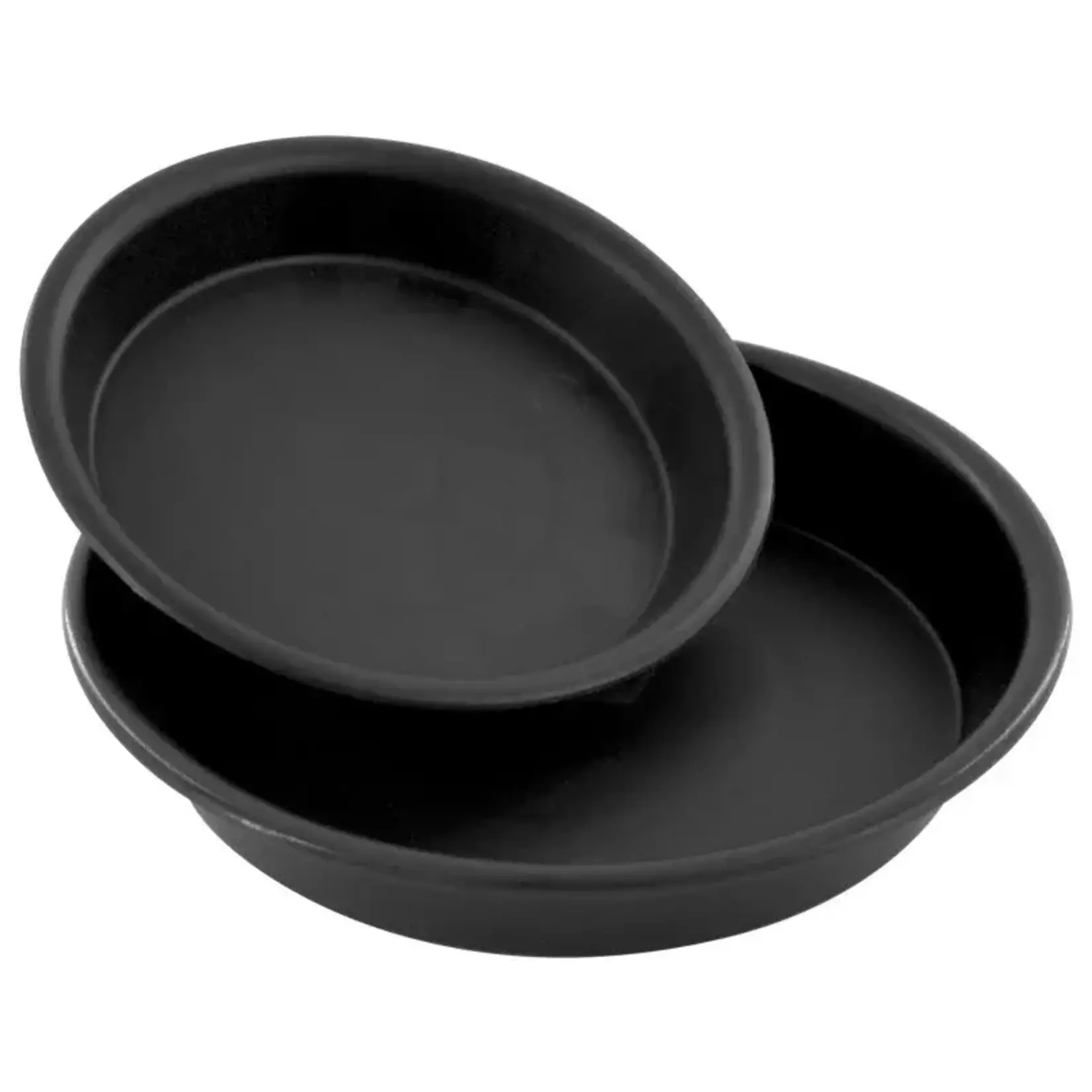 Saucer, Hard Plastic Black