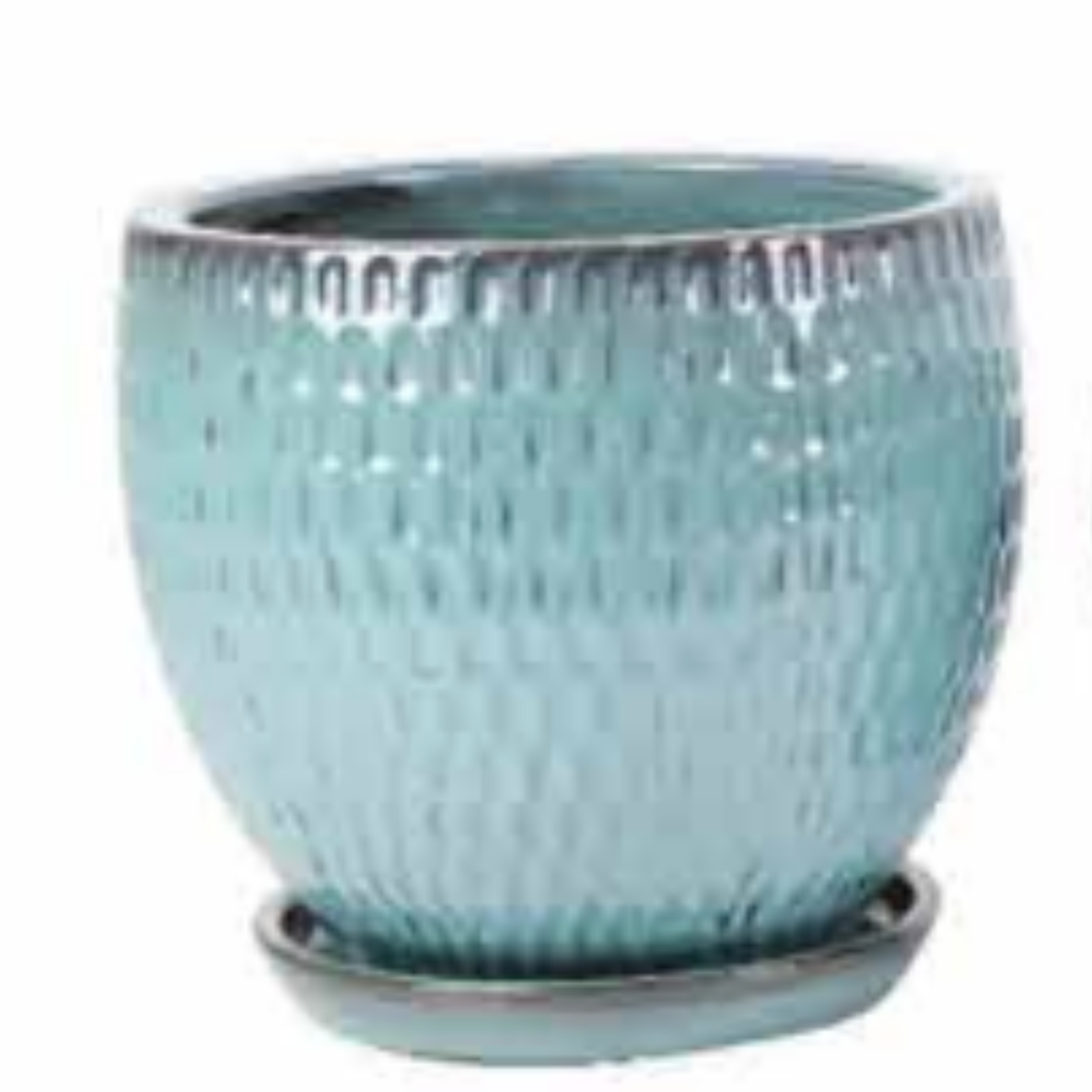 Pot, Metallic Green w/s