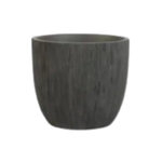 Pot, Grey Round 16 in