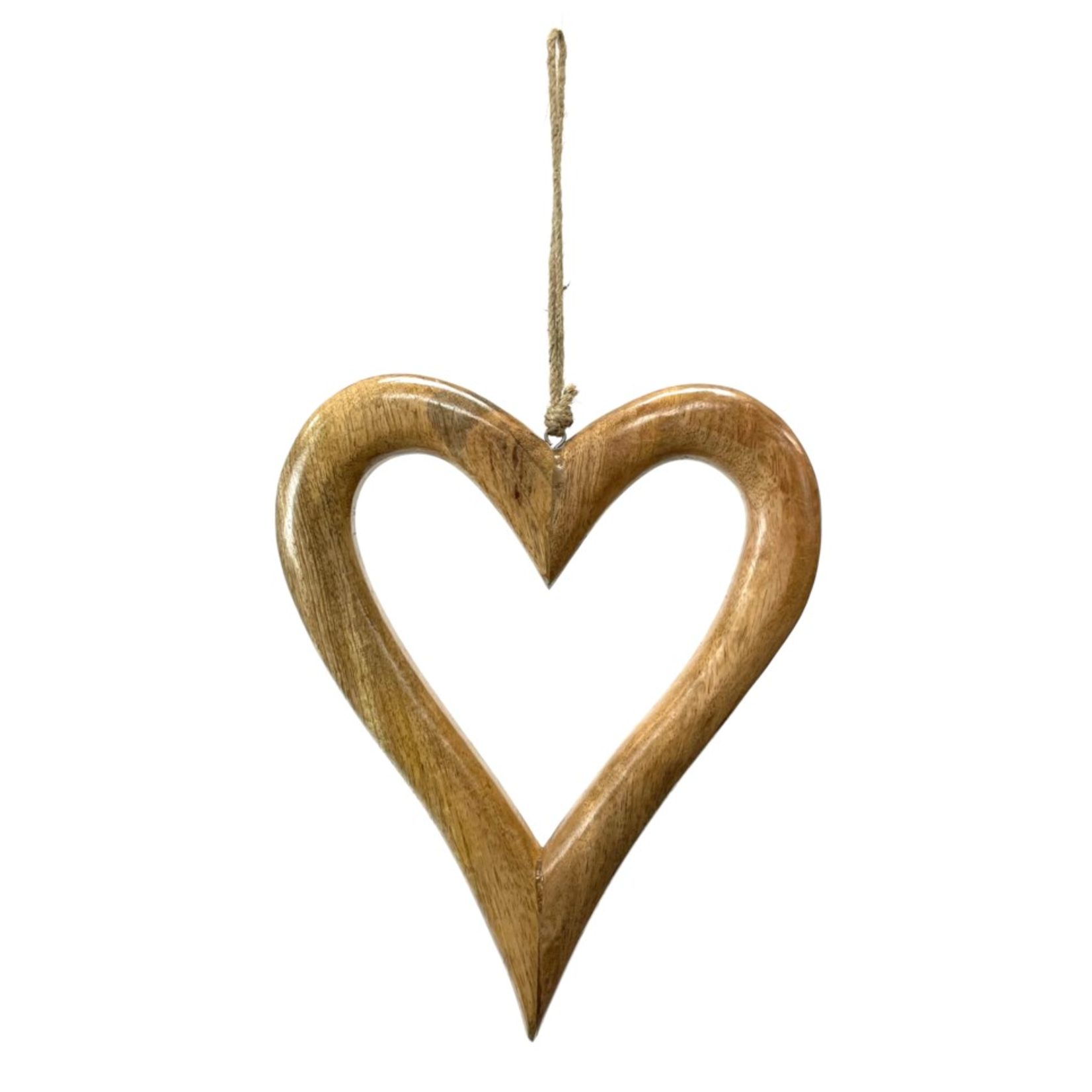Heart, Mango Wood 9in