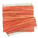 Rug, Rag Recycled 2x3 Orange